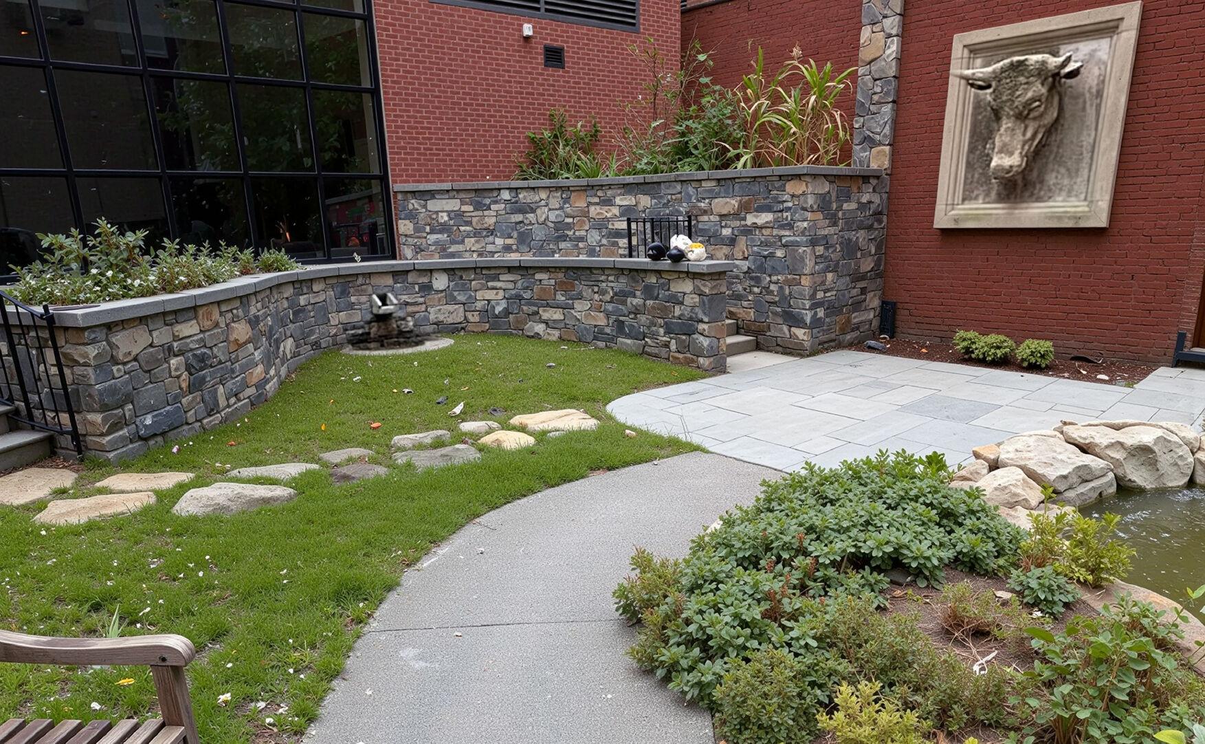 Courtyard and Tight-Access City Work