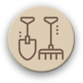 Scheduled turf and lawn maintenance
