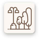 Street-level and rooftop urban work