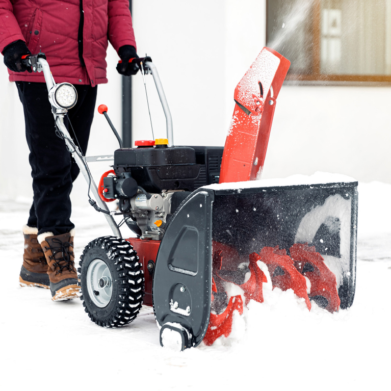 40+ snow blowers in the winter fleet